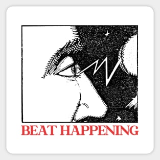 Beat Happening ---- Original Fan Artwork Design Sticker